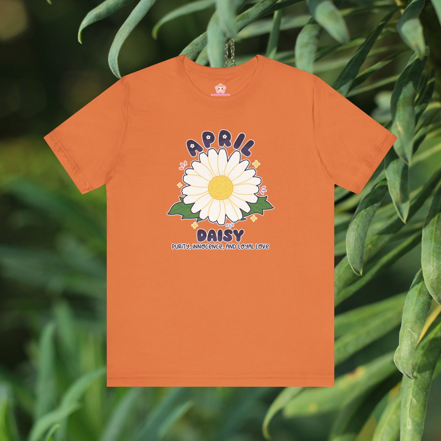 April Birth Flower T-Shirt | Daisy | Unique Birthday Gifts for Her | BloomsByBirth Floral Tees