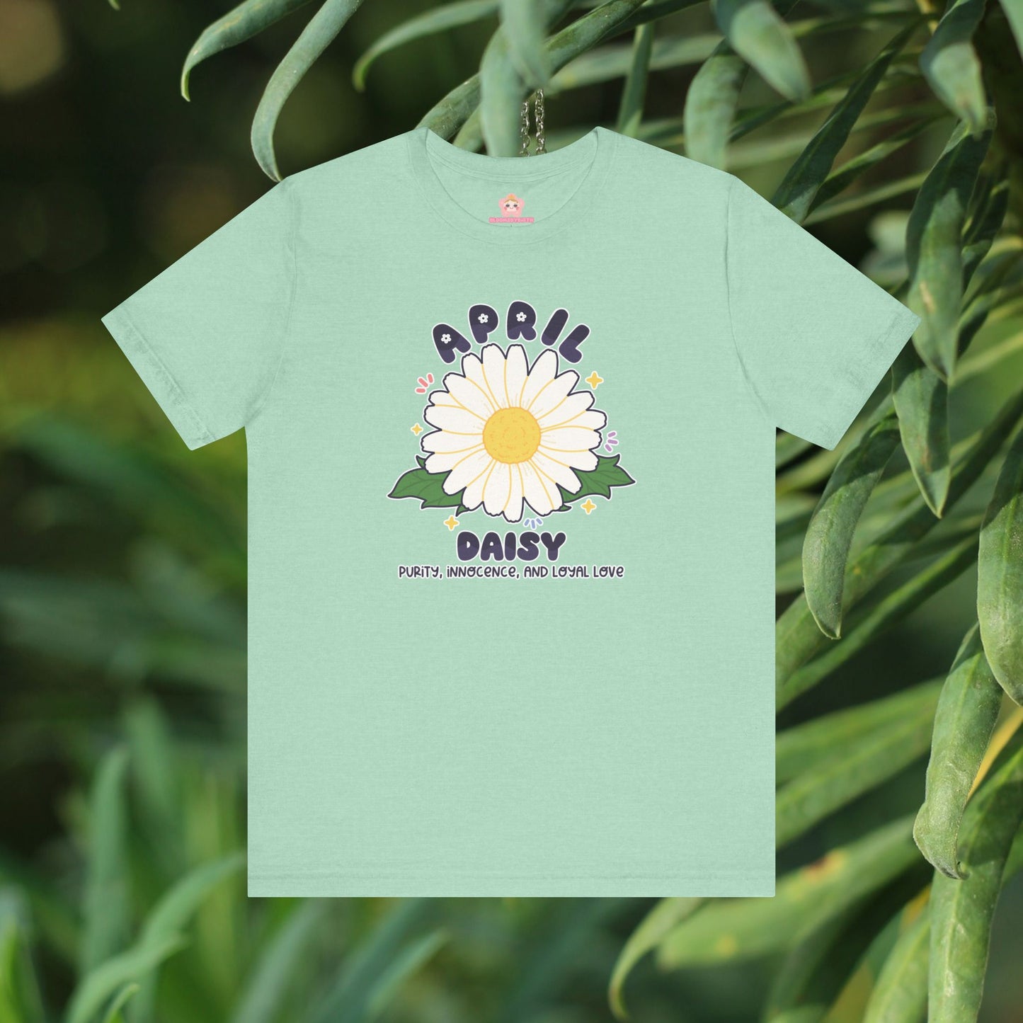 April Birth Flower T-Shirt | Daisy | Unique Birthday Gifts for Her | BloomsByBirth Floral Tees