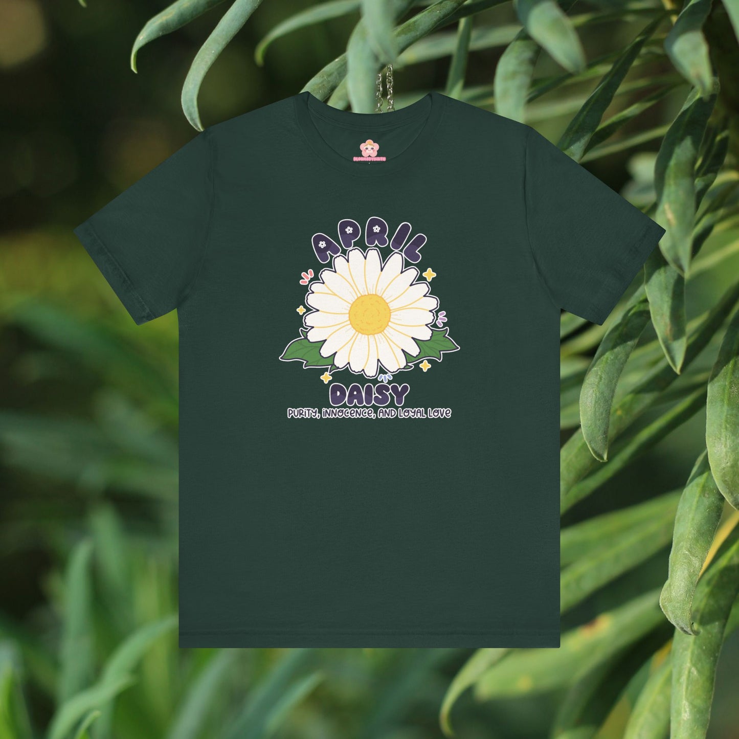 April Birth Flower T-Shirt | Daisy | Unique Birthday Gifts for Her | BloomsByBirth Floral Tees