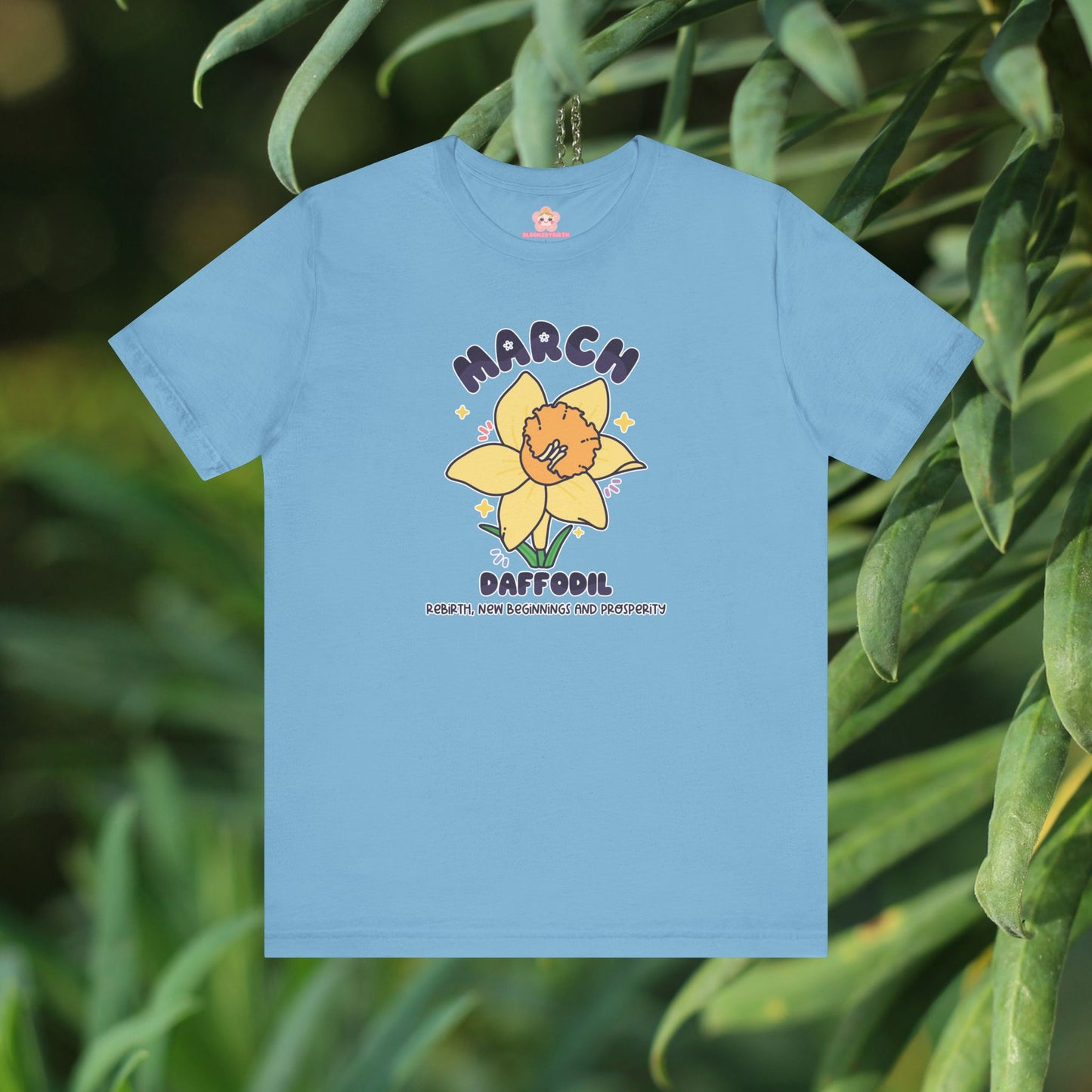 March Birth Flower T-Shirt | Daffodil | Unique Birthday Gifts for Her | BloomsByBirth Floral Tees