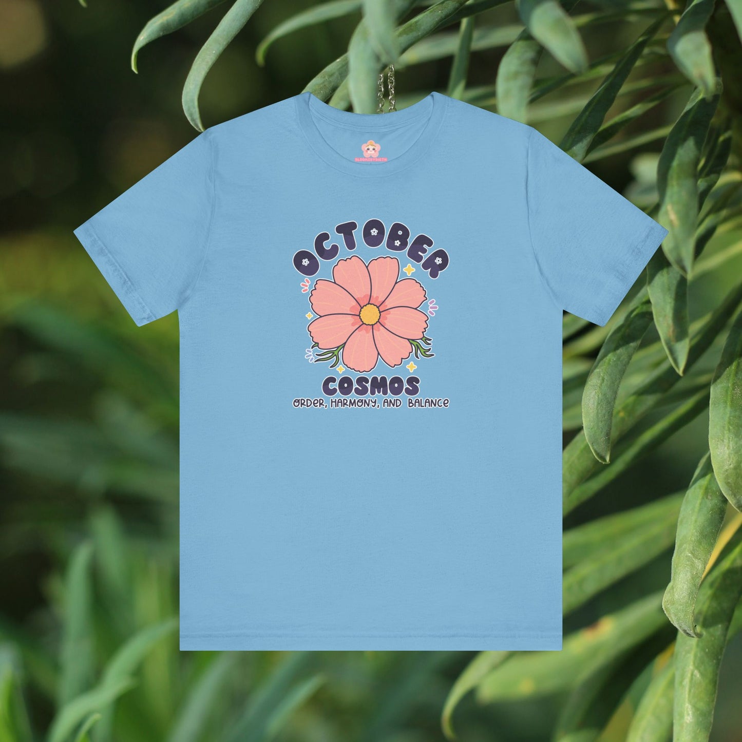 October Birth Flower T-Shirt | Cosmo | Unique Birthday Gifts for Her | BloomsByBirth Floral Tees