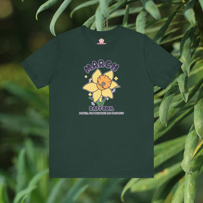 March Birth Flower T-Shirt | Daffodil | Unique Birthday Gifts for Her | BloomsByBirth Floral Tees
